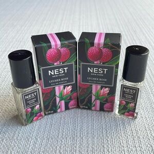 NEST Lychee Rose fragrance mini rollerball set
